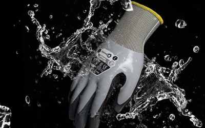 What is a water-resistant glove?